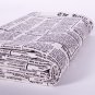 vintage newspaper//linens//
