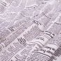 vintage newspaper//linens//