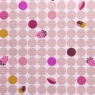 Brown Dots and Acorns//pink//oxford