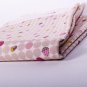 Brown Dots and Acorns//pink//oxford
