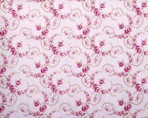 Floral plain weave//cotton//30s