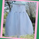 Jenny Annie Dots Girl White Nylon Portrait Dress 24 M