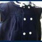 Mondays Child Girl Navy Sailor Collar Bubble Easter 9 M