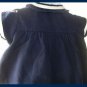Mondays Child Girl Navy Sailor Collar Bubble Easter 9 M