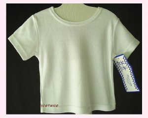 KELLYS KIDS Girl SS New White Tee Tshirt 18 M