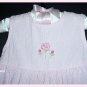 Little Me Seersucker 2 Pc Pink Dress Sweater Easter 6M
