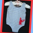 Rebecca Raggs Happy Crab Swimsuit Swim Suit 24 M