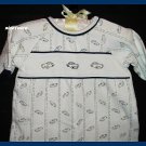 Laura Ashley Boys Cotton Sacque Gown Cars Newborn
