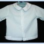 Sophie Dess Boutique Boy White SS Shirt Blue Trim 24 M