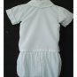 House of Hatten Boy White Easter Shorts Set 6 M