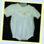 Petit Ami Boy Blue White Romper Bears ABC Book 3 M