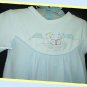 Petit Ami Boy Blue White Romper Bears ABC Book 3 M