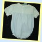 Petit Ami Boy Blue White Romper Bears ABC Book 3 M
