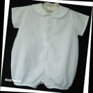 Itsy Bitsy Boy White Nautical Sailor Shortall 3 M 56cm
