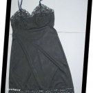 Van Raalte Ladies Black Nylon  Full Slip Lace Bodice 34