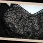 Breezies Lace Overlay Soft Cup Bra Ultimair Black 40D