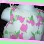 Old Navy Girl Linen Cotton Lined Dress Flowers 2T