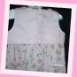 Little Me Infant Girl Pink Romper With Hat Flowers 6 M