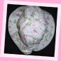 Little Me Infant Girl Pink Romper With Hat Flowers 6 M