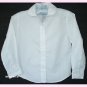 Authentic School Uniform Girl White LS Blouse 6X
