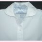 Authentic School Uniform Girl White LS Blouse 6X