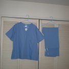 New Ciel Blue Scrubs Pants L Medical Nursing Surgical Doctor's Scrub Pants