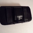 New Cell Phone Leather Belt Clip Case Black