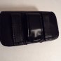 New Cell Phone Leather Belt Clip Case Black