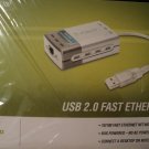 New D-LINK ADAPTER Converts A USB Port To An ETHERNET Internet CONNECTION Silver UPC: 790069243943