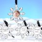 Snowflake Place Card Holder/Ornament (Set of 4)