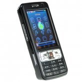 Quad Band Touchscreen Cell Phone - Dual SIM Worldphone (Black)