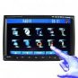 2-DIN Car DVD Player + GPS + Bluetooth with 7 Inch Touchscreen