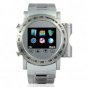 Gauntlet Stainless Steel Quad Band Watchphone + MP4