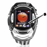 Mobile Phone Watch with Back Lit Keypad Strap