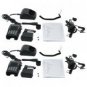 Professional Walkie Talkie Set w/ Earpiece and PTT Fingerbutton