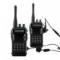 Professional Walkie Talkie Set w/ Earpiece and PTT Fingerbutton