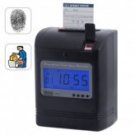 Attendance Time Card Recorder with Fingerprint Verification