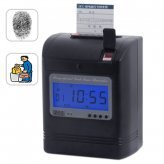 Attendance Time Card Recorder with Fingerprint Verification