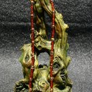 18" Glass bead necklace