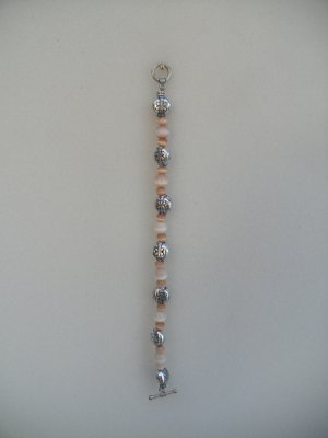 7" Beigetone Bead mix