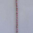 7" Magenta beaded
