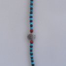 7"  Turquois mix with Aztec Center