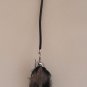 A-Guinea/black feathers 8"