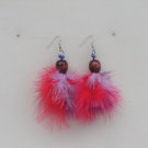 1-Color feather red mix