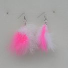 4-Color feather pink/white