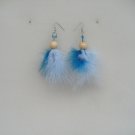 5-Color feather blue/white mix
