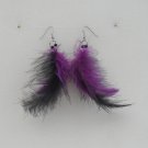 8-Color feather  black/purple mix