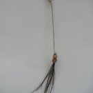 Peacock Barb feather clip