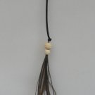 Peacock Barb feather clip