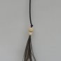 Peacock Barb feather clip